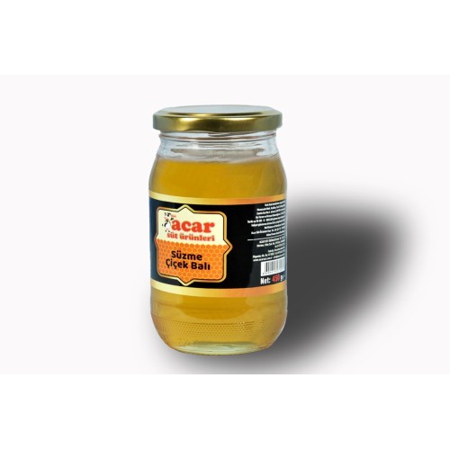Süzme Çiçek Bal  450 G.